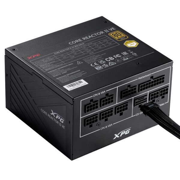 Alimentatore ADATA XPG CORE REACTOR II VE 80 PLUS Gold ATX 3.1 850w Nero