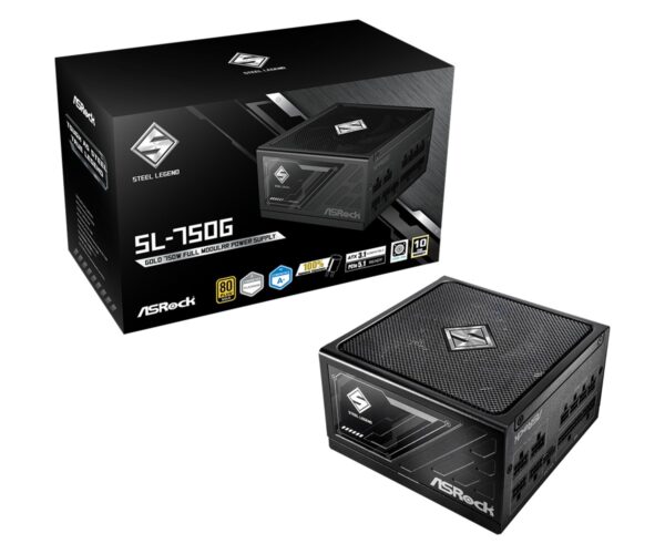 Alimentatore Asrock SL-1000G Steel Legend 1000 W 20+4 pin ATX Nero