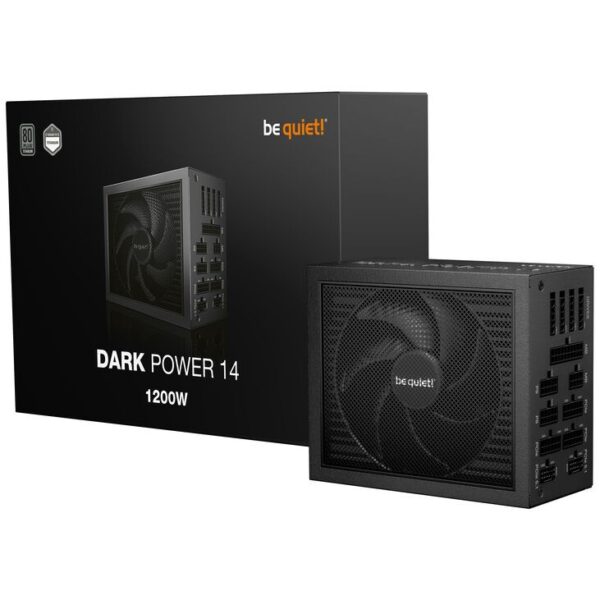 Alimentatore Be Quiet! Dark Power 14 80 PLUS Titanium ATX 3.1 PCIe 5.1 1200W Nero