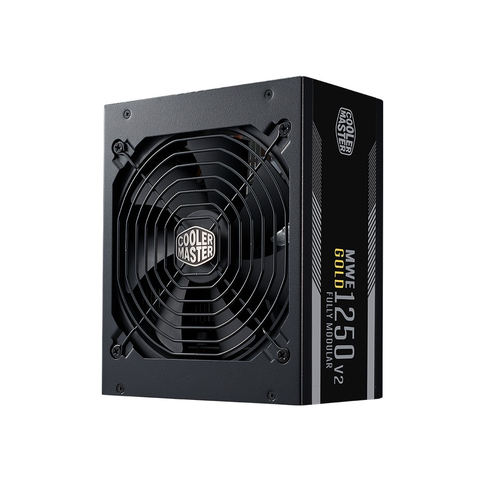Alimentatore Cooler Master MWE Gold 1250 V2 ATX 3.1 1250 W 24-pin ATX Nero Alimentatore Cooler Master MWE Gold 1250 V2 ATX 3.1 1250 W 24-pin ATX Nero