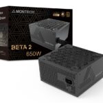 Alimentatore Montech BETA 2 80PLUS Bronze ATX 3.1 650W Nero
