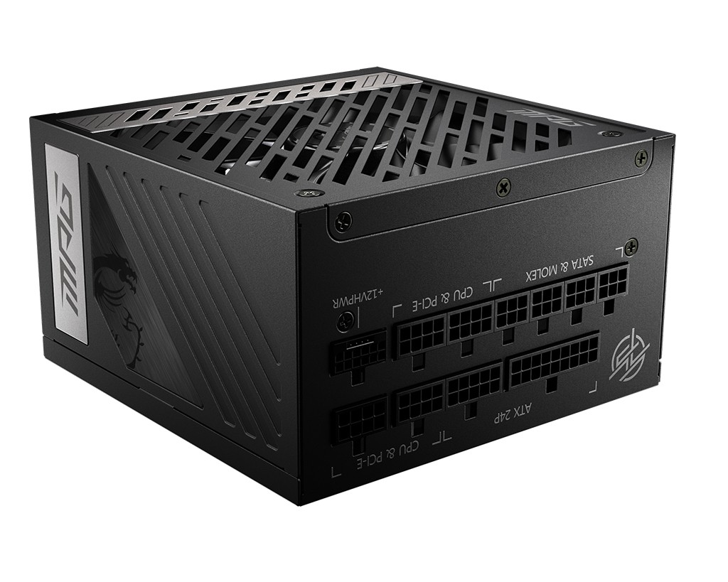 Alimentatore MSI MPG A1000G 1000W PCIE5 ATX3.0 Alimentatore MSI MPG A1000G 1000W PCIE5 ATX3.0