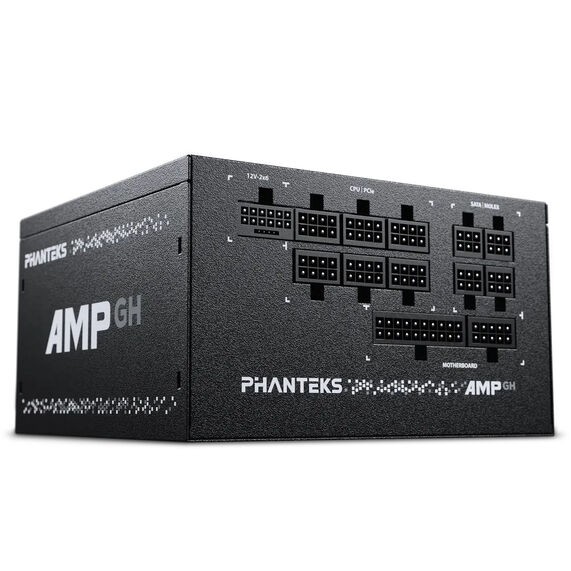 Alimentatore Phanteks AMP GH V2 80PLUS Platinum PCIe 5.1 ATX 3.1 1000W Nero