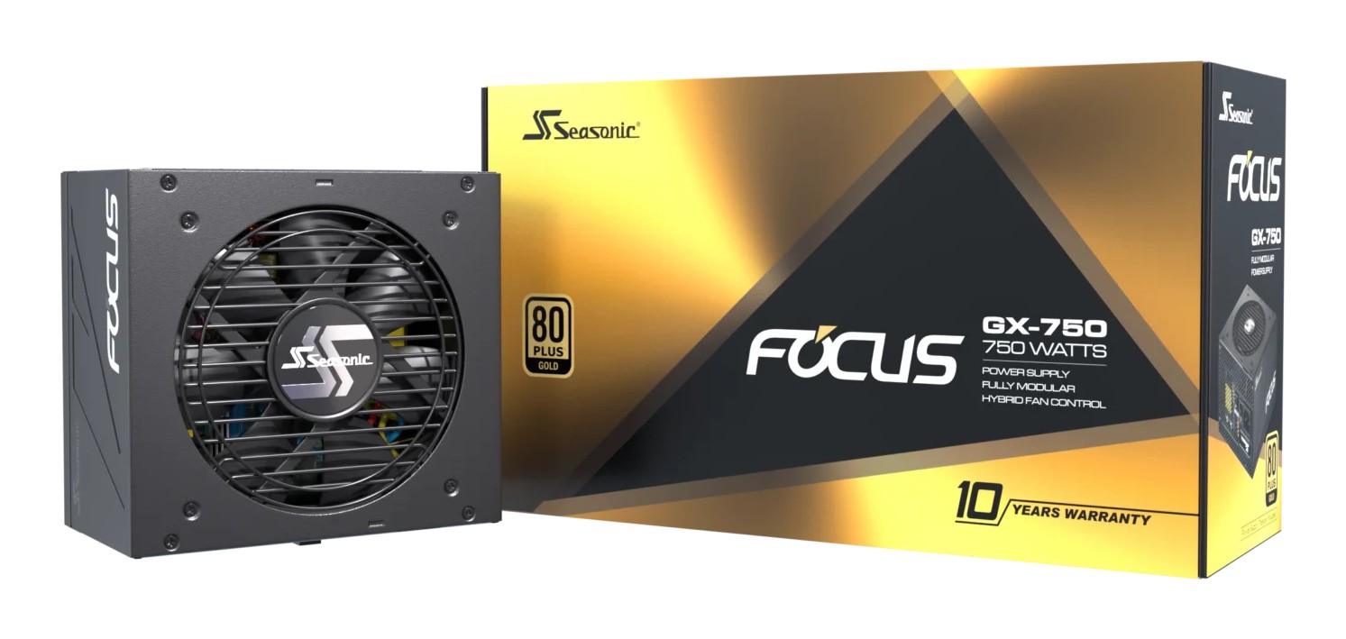 Alimentatore Seasonic FOCUS GX-750-V4 750W ATX3.1 Nero Alimentatore Seasonic FOCUS GX-750-V4 750W ATX3.1 Nero