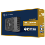 Alimentatore SilverStone Hela 2500Rz Cybenetics Platinum PCIe 5.0 ATX 3.1 2500W Nero
