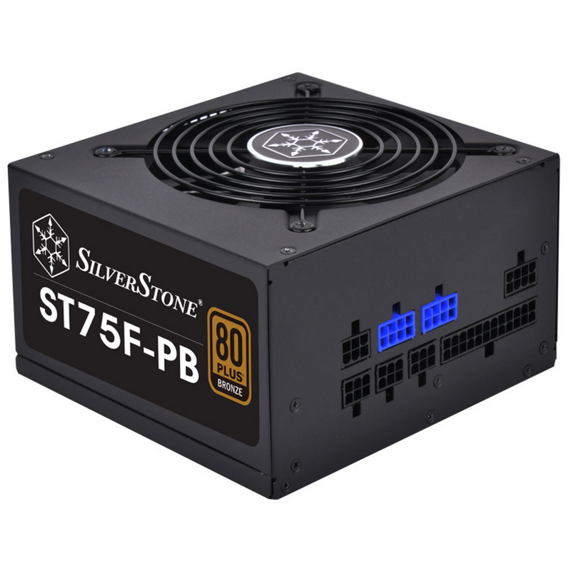 Alimentatore SilverStone SST-ST75F-PB Strider Plus Series 80 PLUS Bronze 750 watt Alimentatore SilverStone SST-ST75F-PB Strider Plus Series 80 PLUS Bronze 750 watt