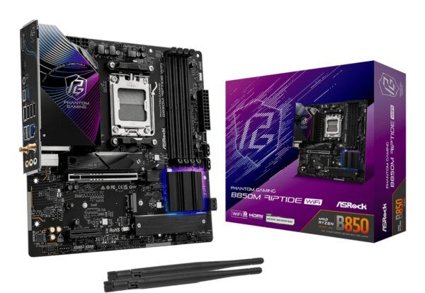 Scheda Madre ASROCK B850M Riptide WiFi Micro-ATX DDR5 Socket AM5