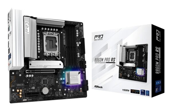 Scheda Madre ASROCK B860M Pro RS Micro-ATX DDR5 Socket LGA 1851