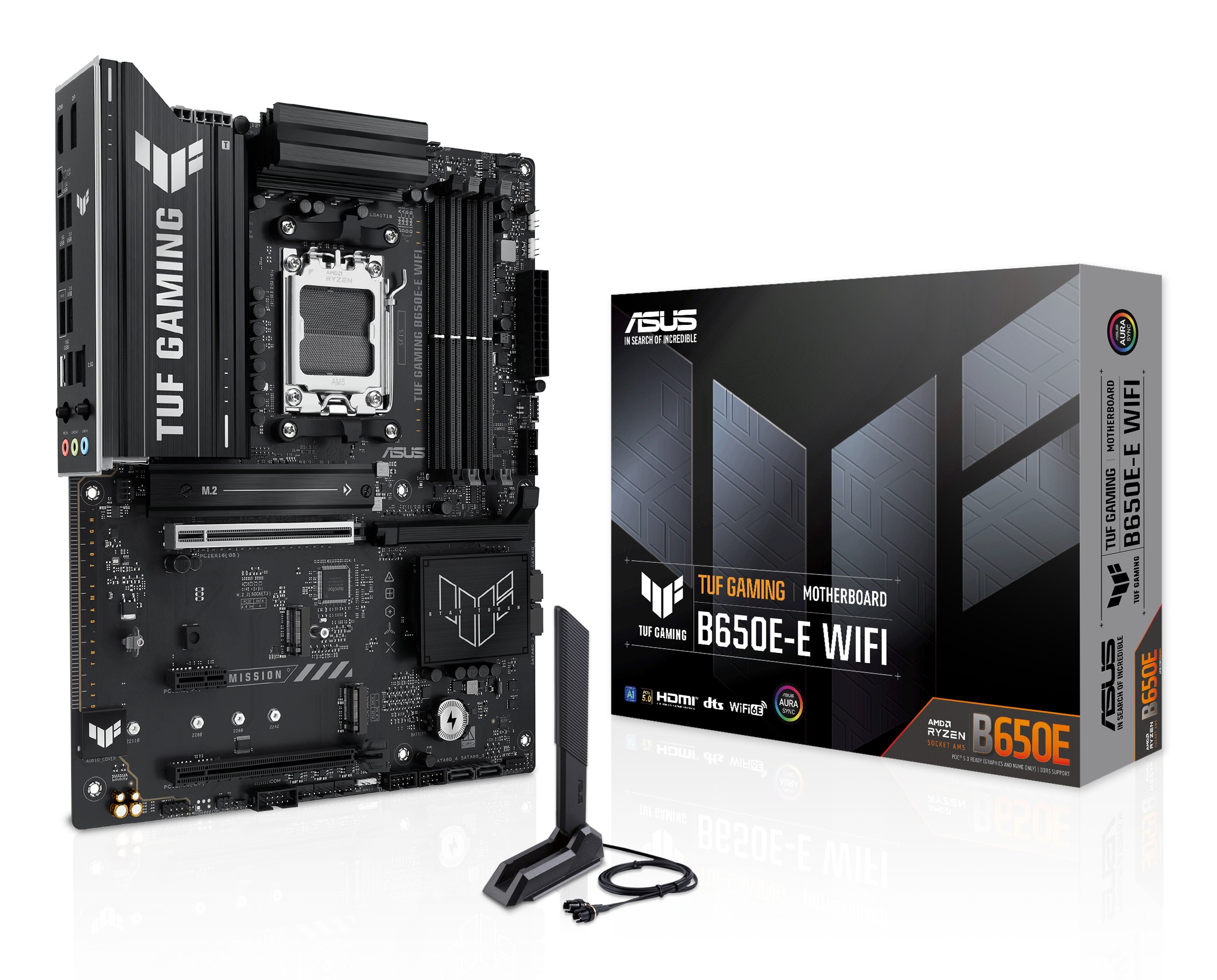 Scheda Madre ASUS TUF B650E-E Gaming WIFI ATX DDR5 Socket AM5 Scheda Madre ASUS TUF B650E-E Gaming WIFI ATX DDR5 Socket AM5