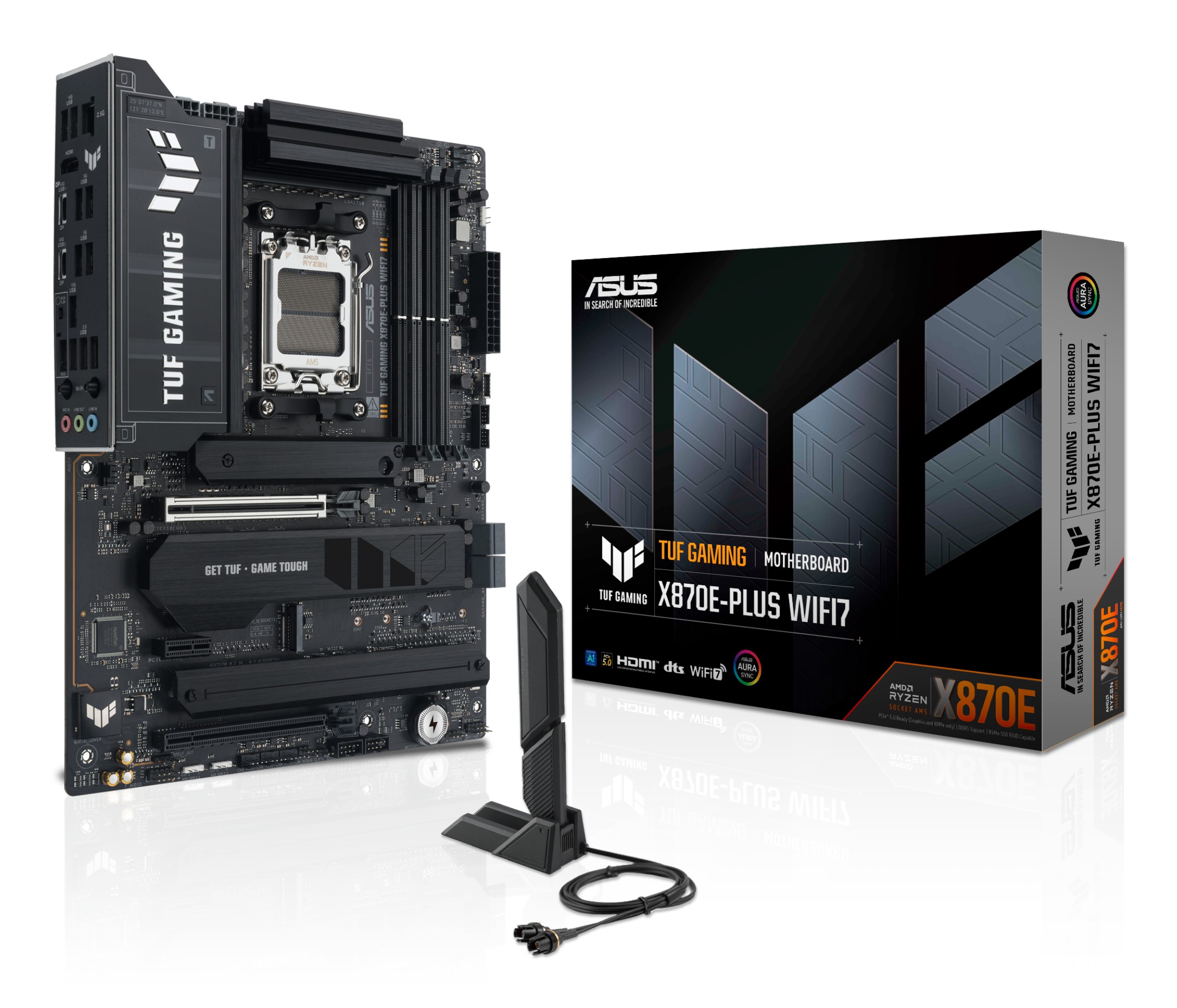 Scheda Madre ASUS TUF X870E-PLUS Gaming WIFI7 ATX DDR5 Socket AM5 Scheda Madre ASUS TUF X870E-PLUS Gaming WIFI7 ATX DDR5 Socket AM5