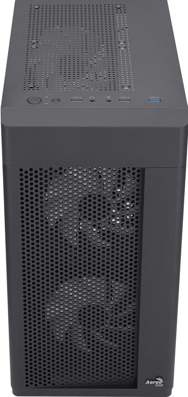 Case Aerocool Hexform-G-BK-v2 Midi-Tower Vetro Temperato Nero