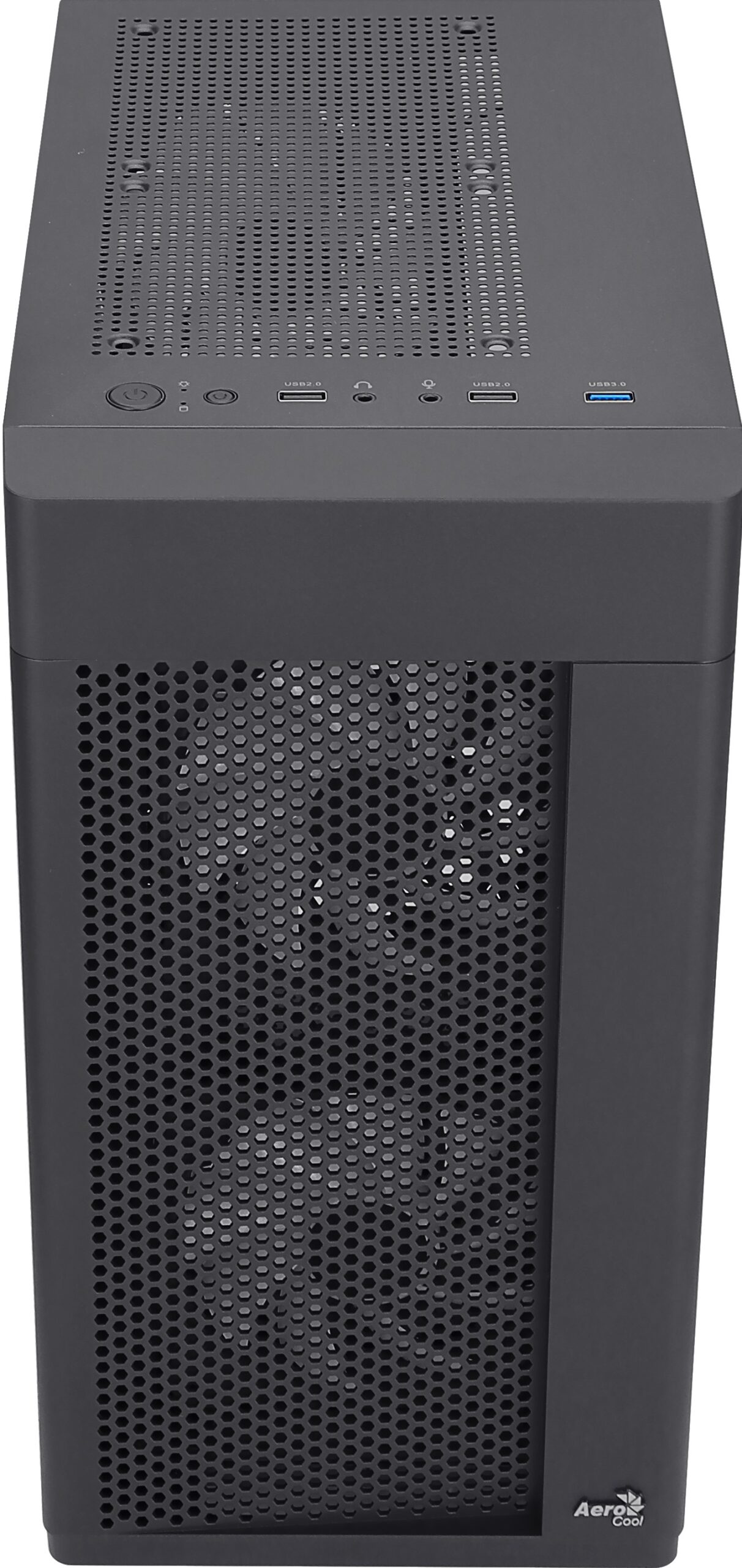Case Aerocool Hexform-G-BK-v2 Midi-Tower Vetro Temperato Nero Case Aerocool Hexform-G-BK-v2 Midi-Tower Vetro Temperato Nero