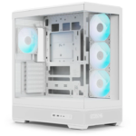 Case Aerocool P500B Midi Tower ATX Vetro Temperato RGB Bianco