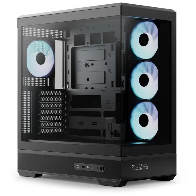 Case Aerocool P500B Midi-Tower ATX Vetro Temperato RGB Nero Case Aerocool P500B Midi-Tower ATX Vetro Temperato RGB Nero