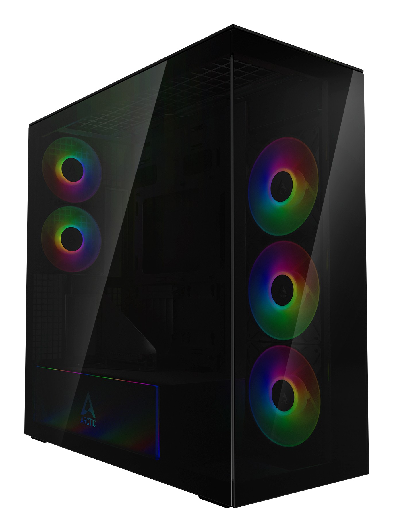 Case ARCTIC Xtender Midi-Tower E-ATX RGB Cavo Riser incluso Vetro Temperato Nero Case ARCTIC Xtender Midi-Tower E-ATX RGB Cavo Riser incluso Vetro Temperato Nero