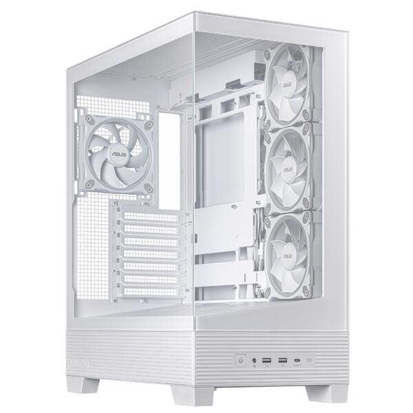 Case ASUS A31 Plus TG ARGB WHITE Midi Tower Bianco