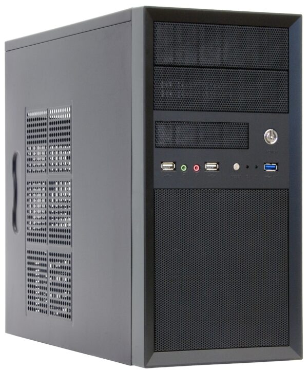Case Chieftec CT-01B-OP Mini Tower Nero