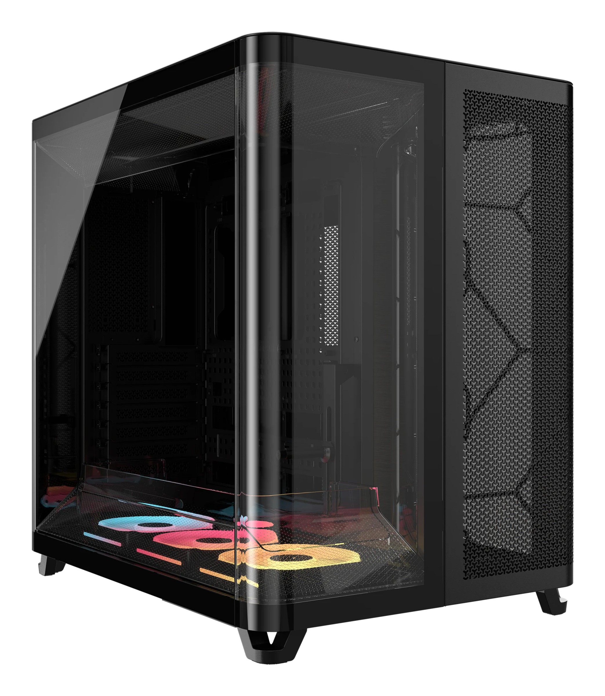 Case Corsair AIR 5400 LX-R LINK ARGB Midi Tower RGB Vetro temperato Nero Case Corsair AIR 5400 LX-R LINK ARGB Midi Tower RGB Vetro temperato Nero