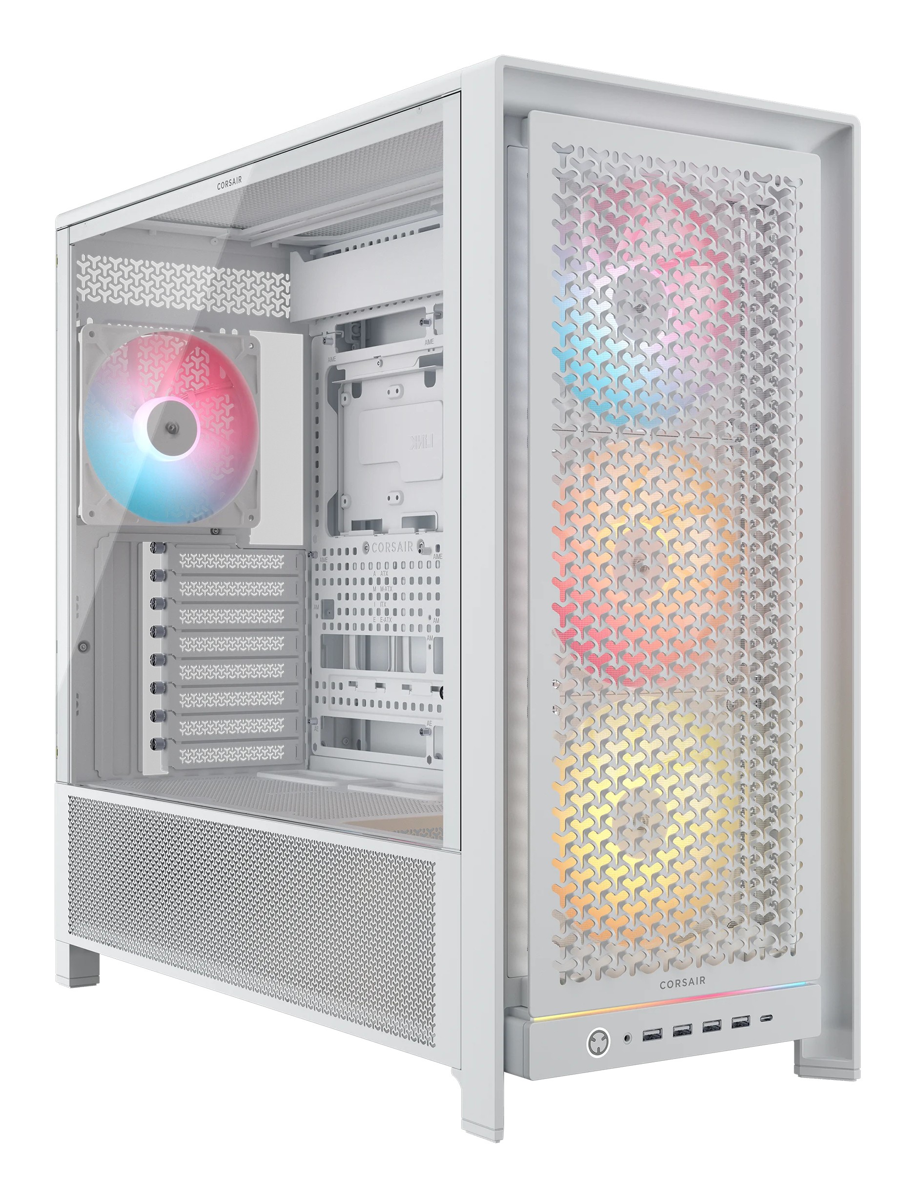 Case Corsair FRAME 5000D RS ARGB Midi Tower Bianco Case Corsair FRAME 5000D RS ARGB Midi Tower Bianco