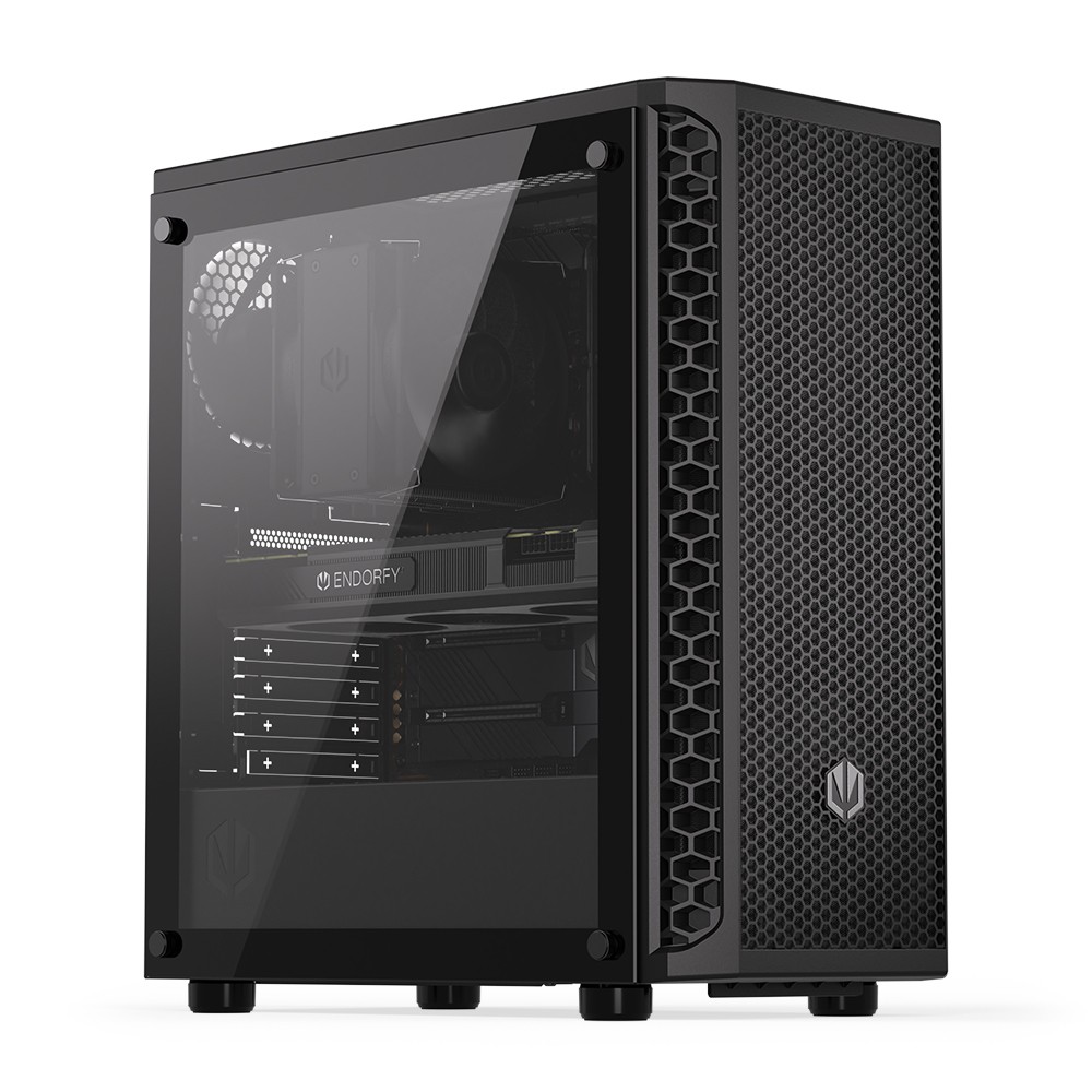 Case ENDORFY Signum 300 Core Nero Midi Tower Vetro Temperato Case ENDORFY Signum 300 Core Nero Midi Tower Vetro Temperato