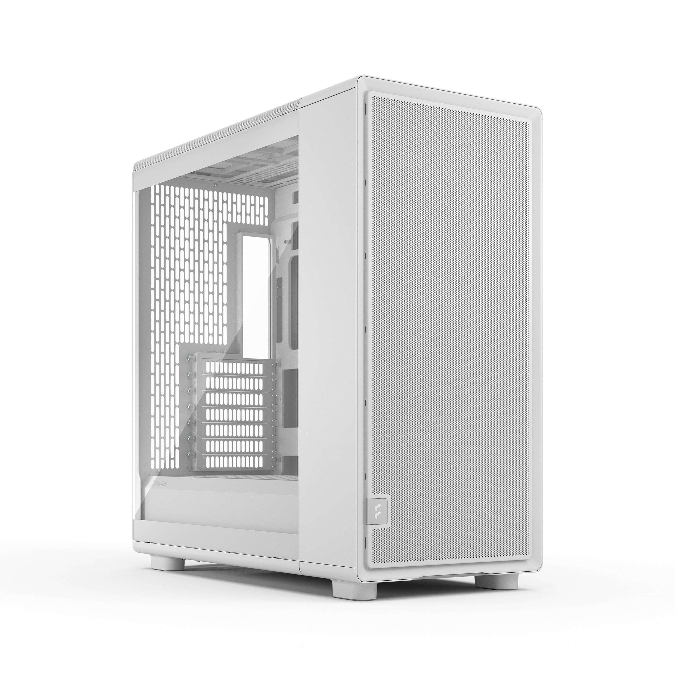 Case Fractal Design Epoch XL White TG Clear Tint Mid-Tower E-ATX Vetro Temperato Bianco Case Fractal Design Epoch XL White TG Clear Tint Mid-Tower E-ATX Vetro Temperato Bianco
