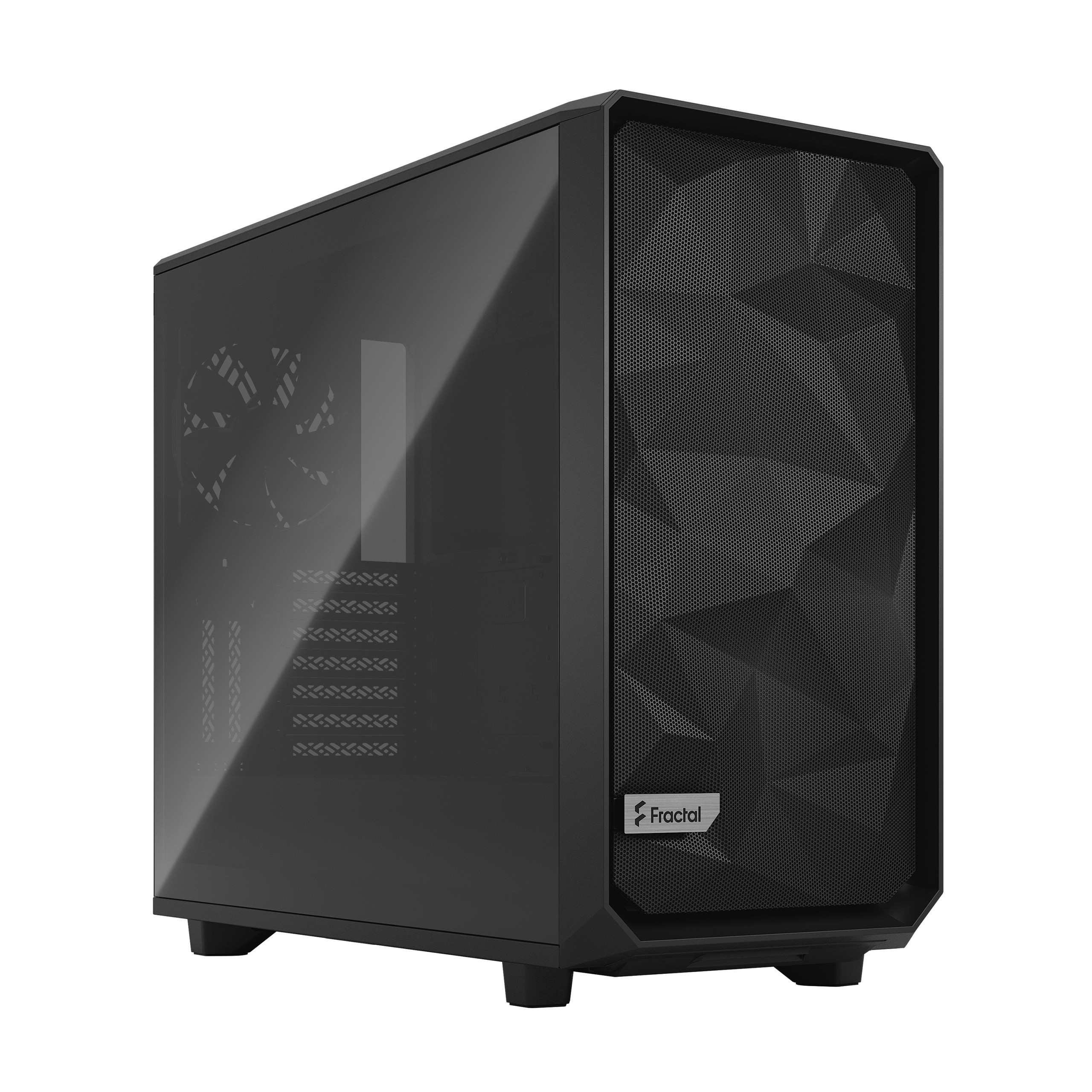 Case Fractal Design Meshify 2 Black TG Light Tint Midi-Tower Vetro Temperato Nero Case Fractal Design Meshify 2 Black TG Light Tint Midi-Tower Vetro Temperato Nero
