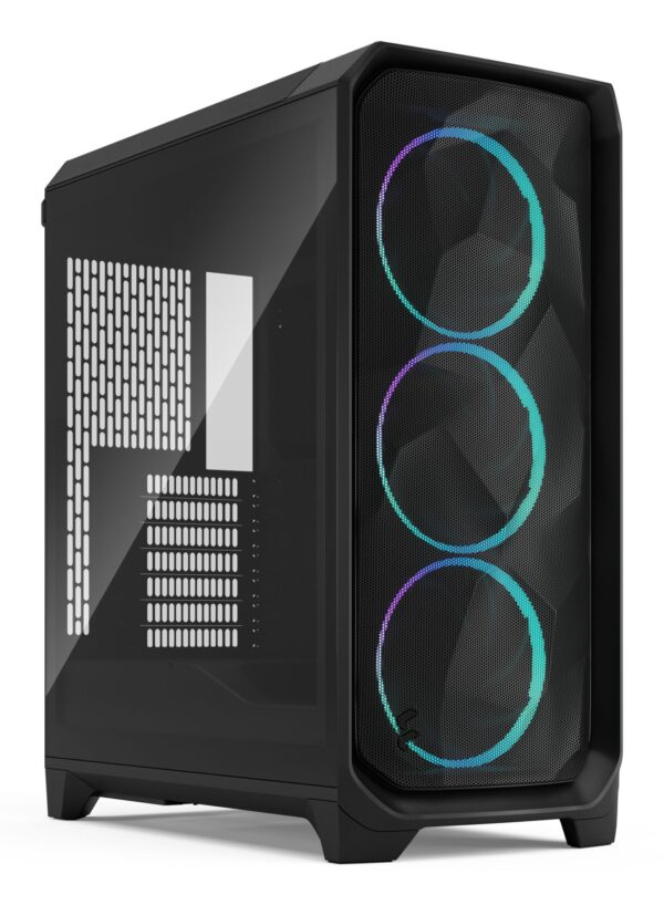 Case Fractal Design Meshify 3 RGB TG Light Midi-Tower E-ATX Nero