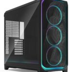 Case Fractal Design Meshify 3 XL Ambience Pro RGB Light Tint Black Big Tower