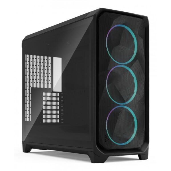 Case Fractal Design Meshify 3 XL RGB TG Full Tower E-ATX Vetro Temperato Nero