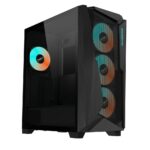 Case Gigabyte C301 G V2 Midi-Tower ARGB Vetro Temperato Nero