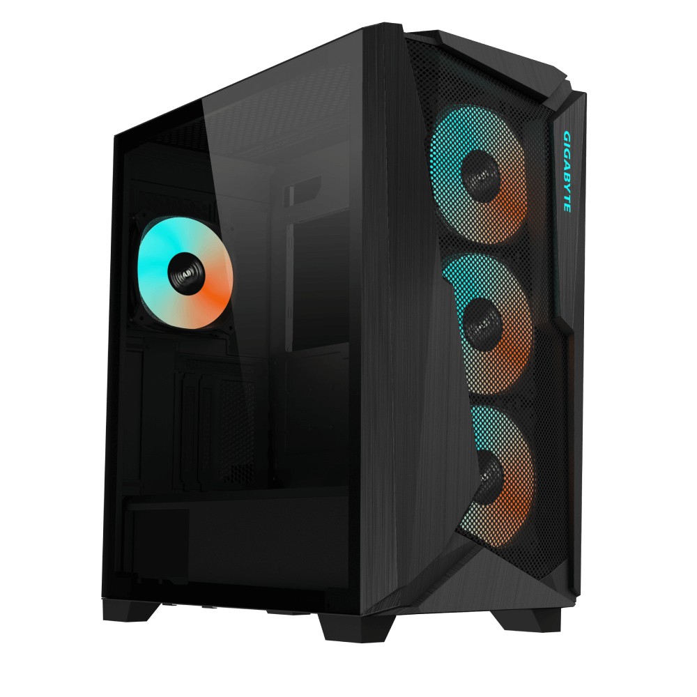 Case Gigabyte C301 G V2 Midi-Tower ARGB Vetro Temperato Nero Case Gigabyte C301 G V2 Midi-Tower ARGB Vetro Temperato Nero