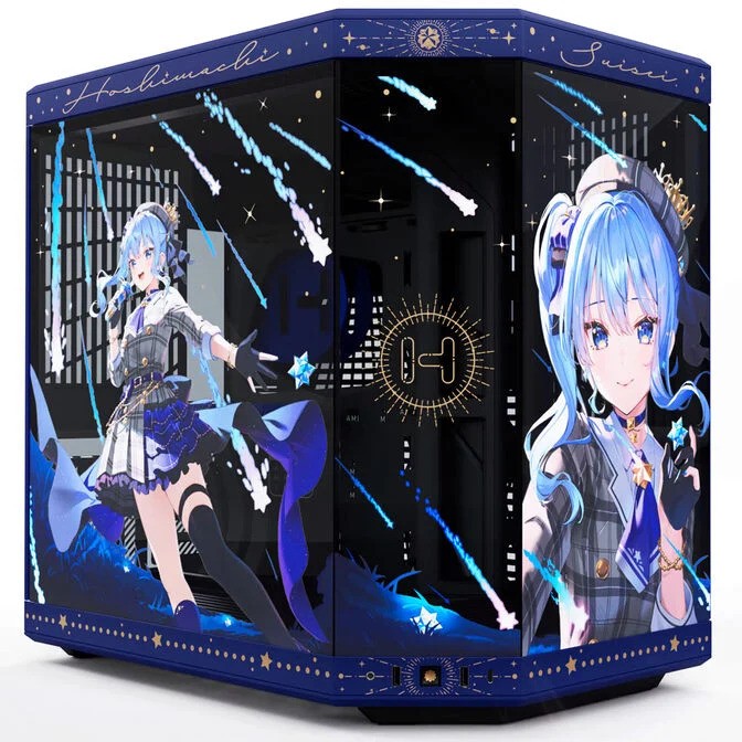 Case HYTE Y70 Suisei Edition Midi Tower E-ATX Vetro Temperato Blu Case HYTE Y70 Suisei Edition Midi Tower E-ATX Vetro Temperato Blu