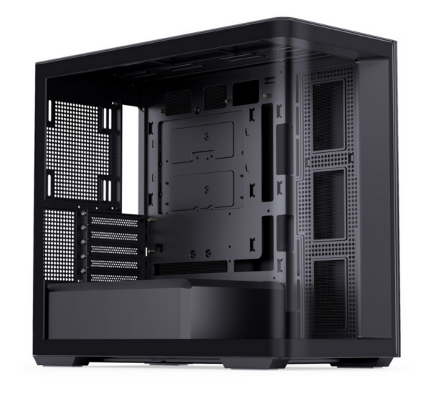 Case Jonsbo D300 Midi-Tower 270 Grad Vetro Temperato Nero