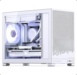 Case Jonsbo D32 STD White Mini mATX Vetro Temperato Bianco
