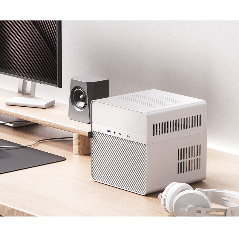 Case Jonsbo N2 Mini-ITX Bianco Case Jonsbo N2 Mini-ITX Bianco