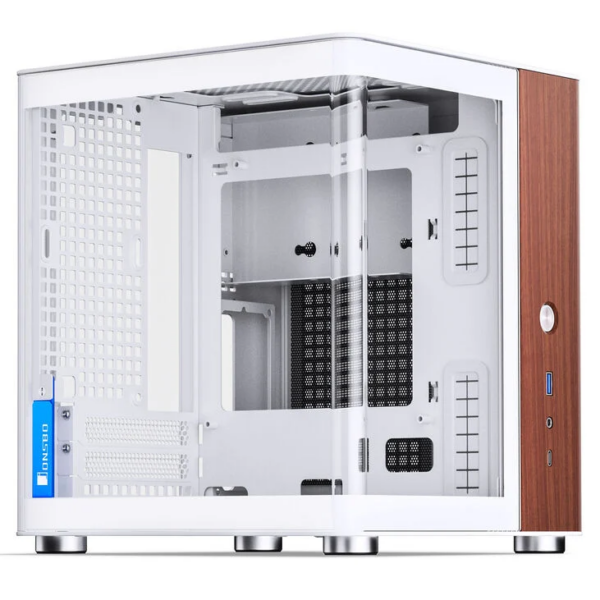 Case Jonsbo TK-0 Mini-Tower Mini-ITX Vetro Temperato Bianco