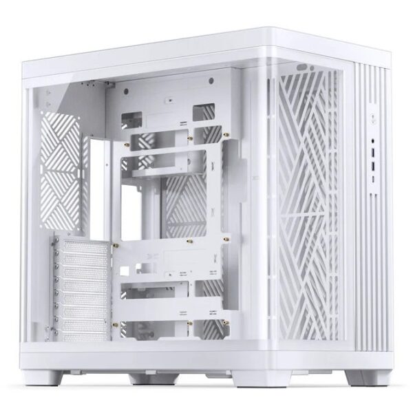 Case Jonsbo TK-4 Mid-Tower ATX Vetro Temperato Bianco