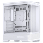 Case Jonsplus D400 Midi-Tower ATX Vetro Temperato Bianco