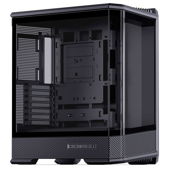 Case Jonsplus D400 Midi-Tower ATX Vetro Temperato Nero