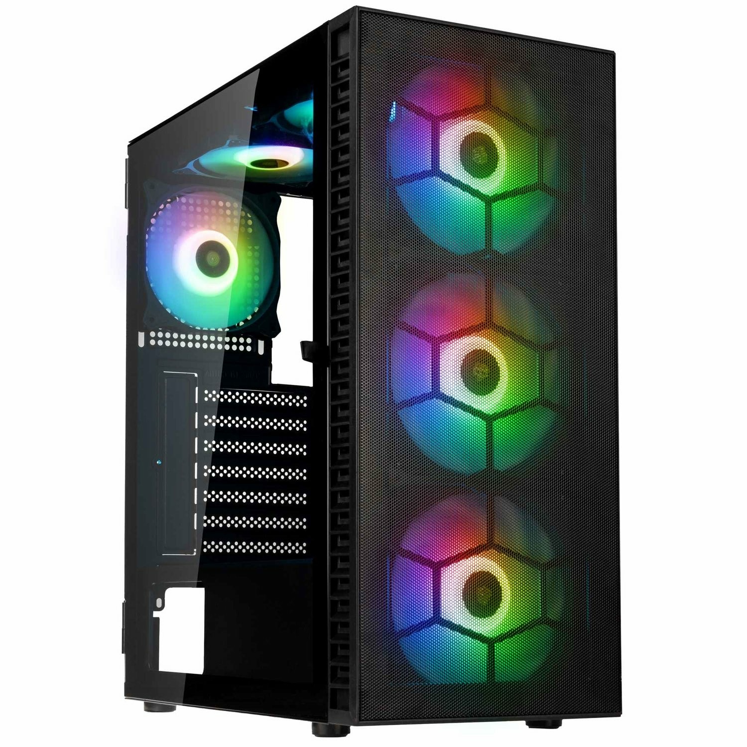 Case Kolink Observatory HF Mesh ARGB Midi-Tower Nero Case Kolink Observatory HF Mesh ARGB Midi-Tower Nero