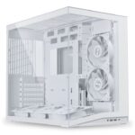 Case Lian Li O11 Dynamic Mini V2 Flow ATX Vetro Temperato Bianco
