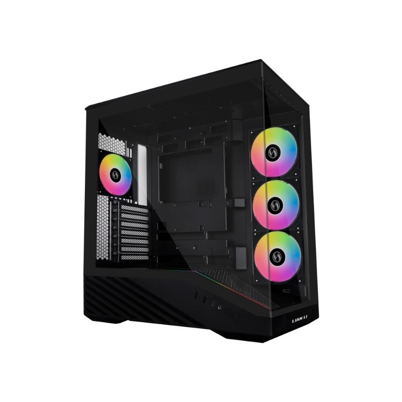 Case Lian Li Vector V100 Midi-Tower ATX RGB Vetro Temperato Nero Case Lian Li Vector V100 Midi-Tower ATX RGB Vetro Temperato Nero