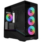 Case Lian Li VECTOR V100 MINI Micro-ATX Vetro Temperato Nero