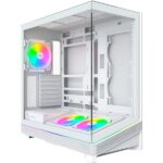 Case Montech Sky 3 Midi Tower ATX ARGB Vetro Temperato Bianco