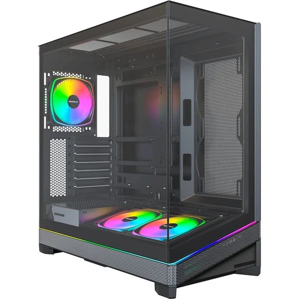 Case Montech Sky 3 Midi Tower ATX ARGB Vetro Temperato Nero