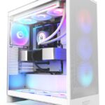 Case NZXT H7 Flow 2024 RGB Midi Tower Vetro Temperato Bianco