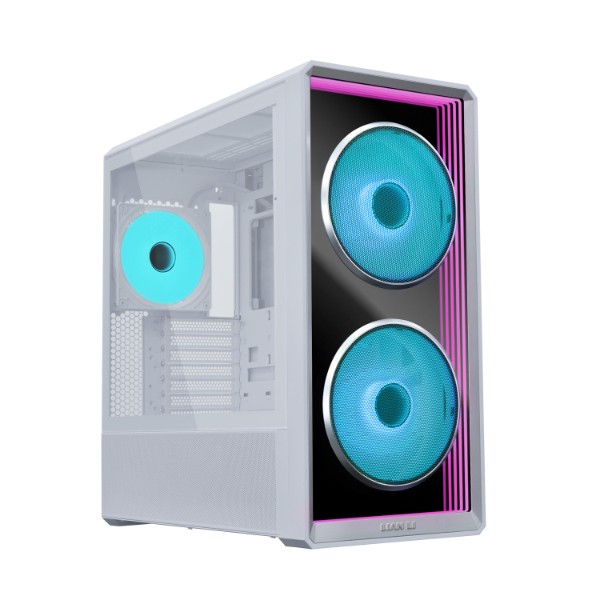 Case PC Lian Li LANCOOL 217 INF Mid-Tower Vetro Temperato RGB Bianco