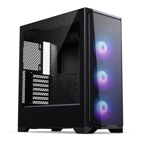 Case Phanteks Eclipse G370A Midi-Tower SSI-EEB RGB Vetro Temperato Nero