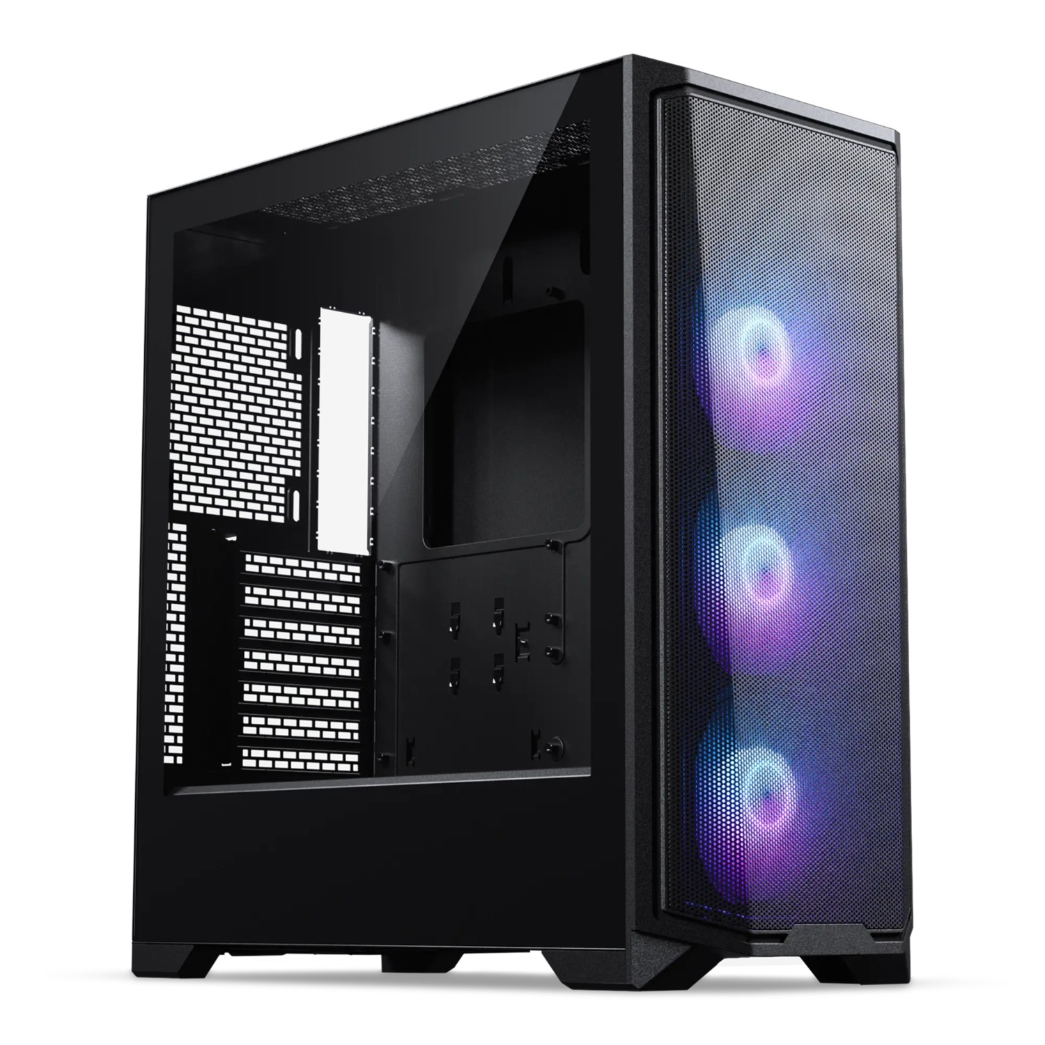 Case Phanteks Eclipse G370A Midi-Tower SSI-EEB RGB Vetro Temperato Nero Case Phanteks Eclipse G370A Midi-Tower SSI-EEB RGB Vetro Temperato Nero
