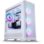 Case PHANTEKS Eclipse G400A Midi Tower E ATX Vetro Temperato D RGB Bianco